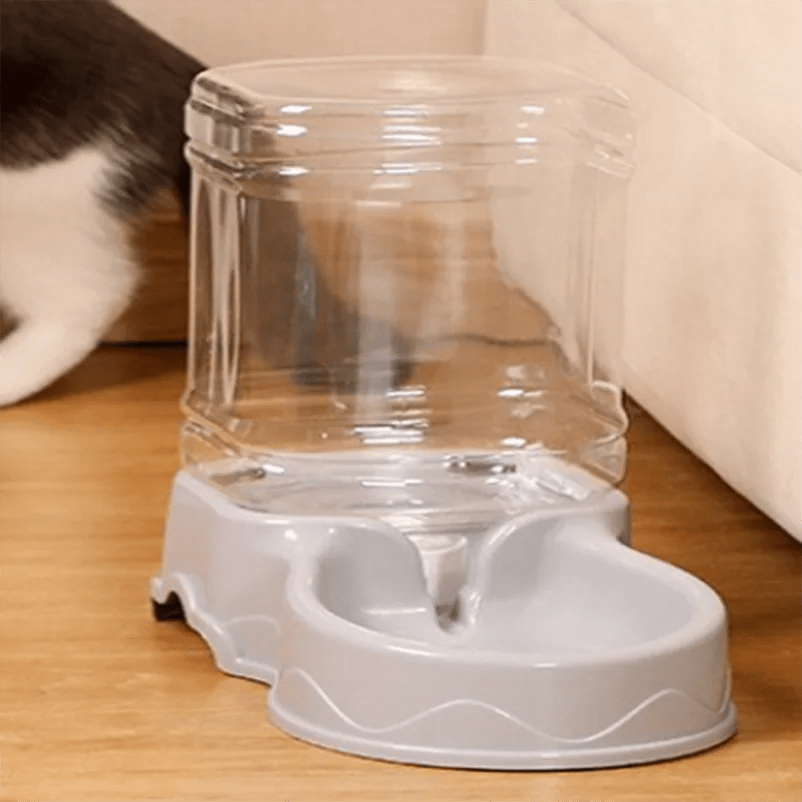 Automatic pet feeder Cat Drinking bowl Cat bowl Large capacity Dog bowl 3.8L combination food storage bucket Pet supplies - AnimalEssentials
