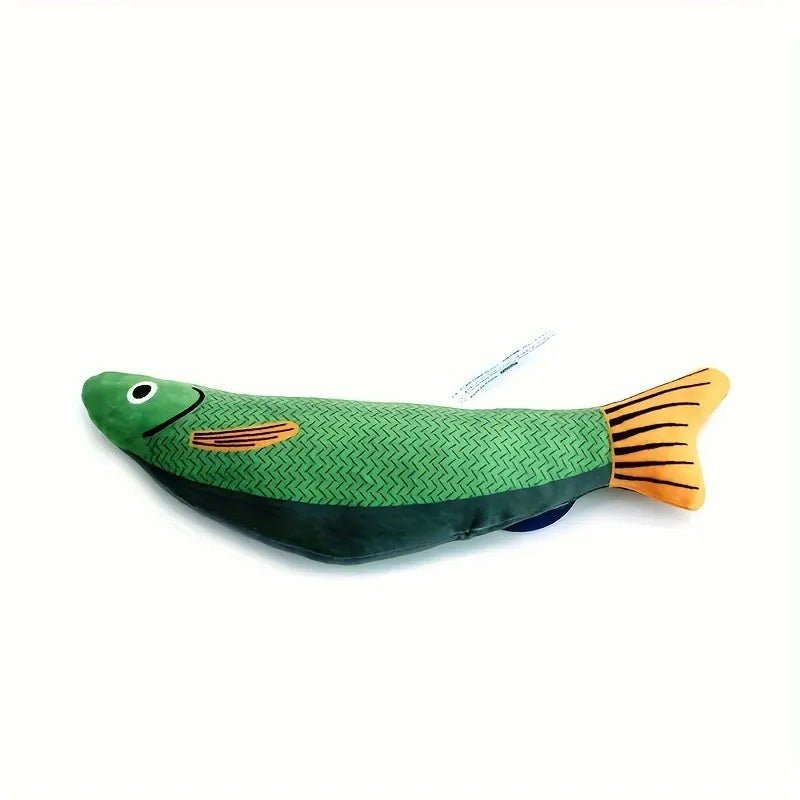 Cat Toy 3D Simulation Fish Catnip Toys Interactive Plush Kitten Cat Toy Pet Chew Bite Toys For Cats Pillowfish Pet Supplies - AnimalEssentials