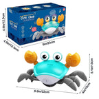 Dancing Crab Run Away Toy for Babies Crawling Interactive Escape Crabs Fujão Toys Baby Birthday Gift VIP Dropshipping with Box - AnimalEssentials