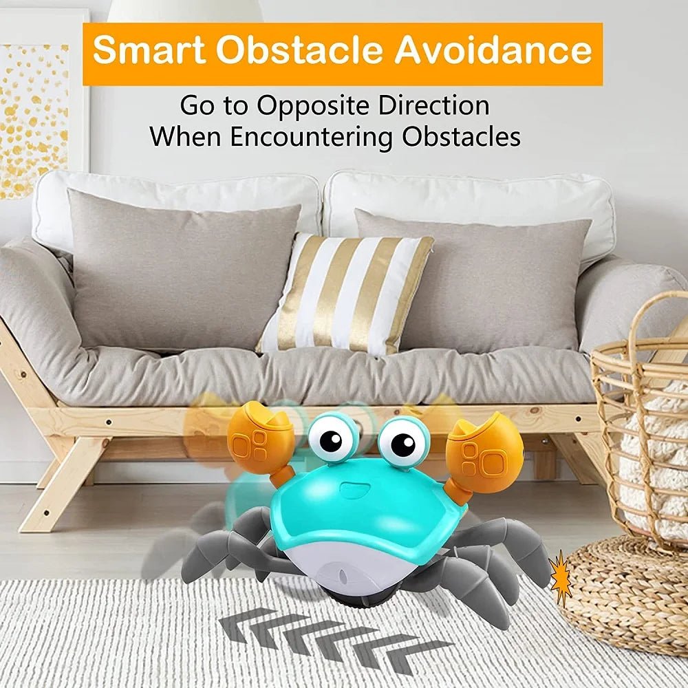 Dancing Crab Run Away Toy for Babies Crawling Interactive Escape Crabs Fujão Toys Baby Birthday Gift VIP Dropshipping with Box - AnimalEssentials