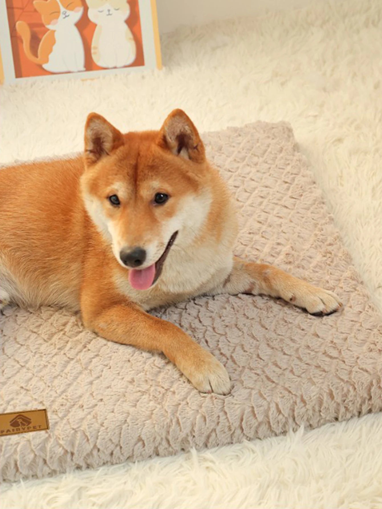 Dog Bed Detachable Neck Guard Dog Sleeping Mat Soft Full Cat Kennel Four Seasons Warm Elastic Pet Dog Sofa - AnimalEssentials
