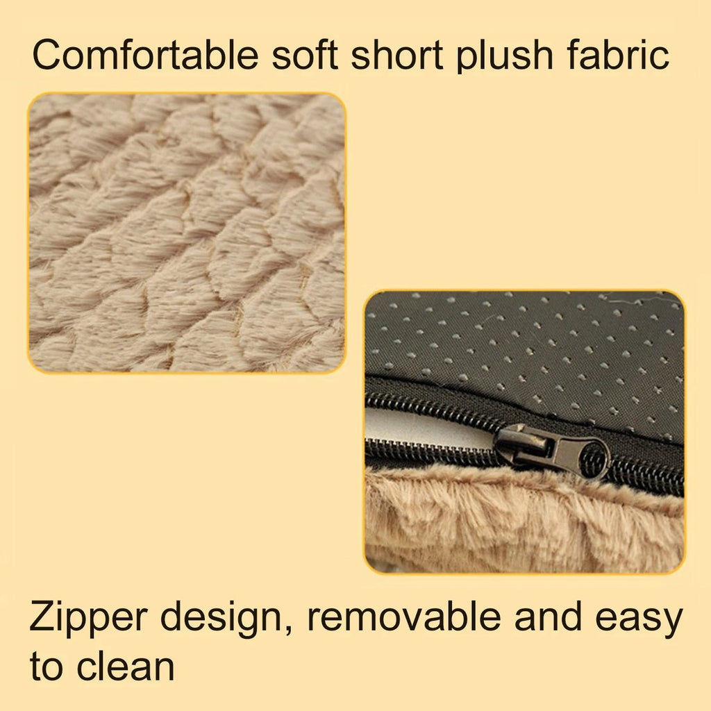 Dog Bed Detachable Neck Guard Dog Sleeping Mat Soft Full Cat Kennel Four Seasons Warm Elastic Pet Dog Sofa - AnimalEssentials