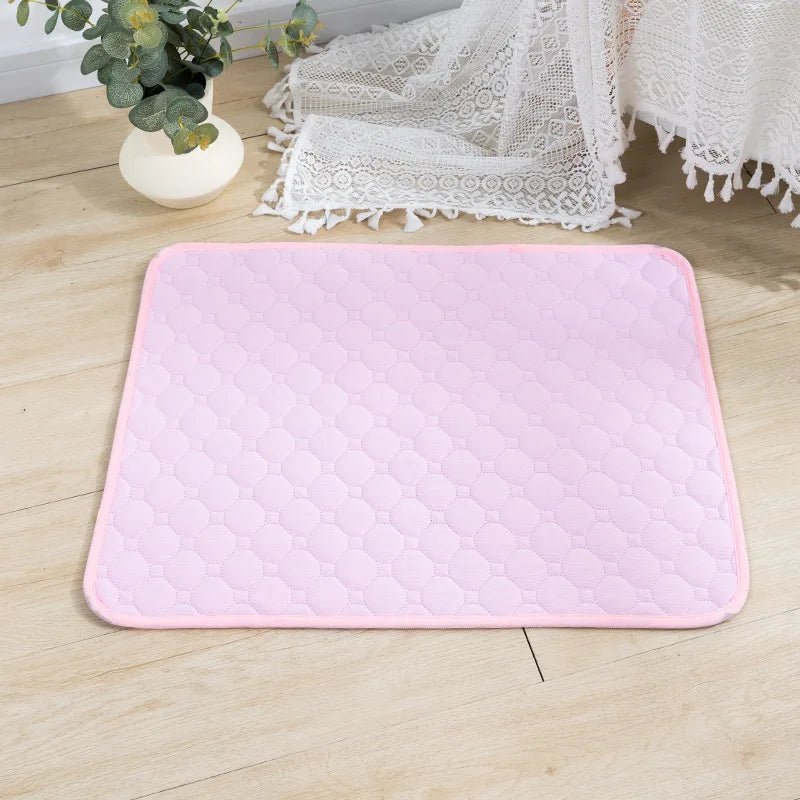 Dog Urine Pads Washable Reusable Anti Slip Pet Pee Pad Puppy Training Pad Pet Bed Urine Mat for Car Seat Cover Pet Supplies - AnimalEssentials