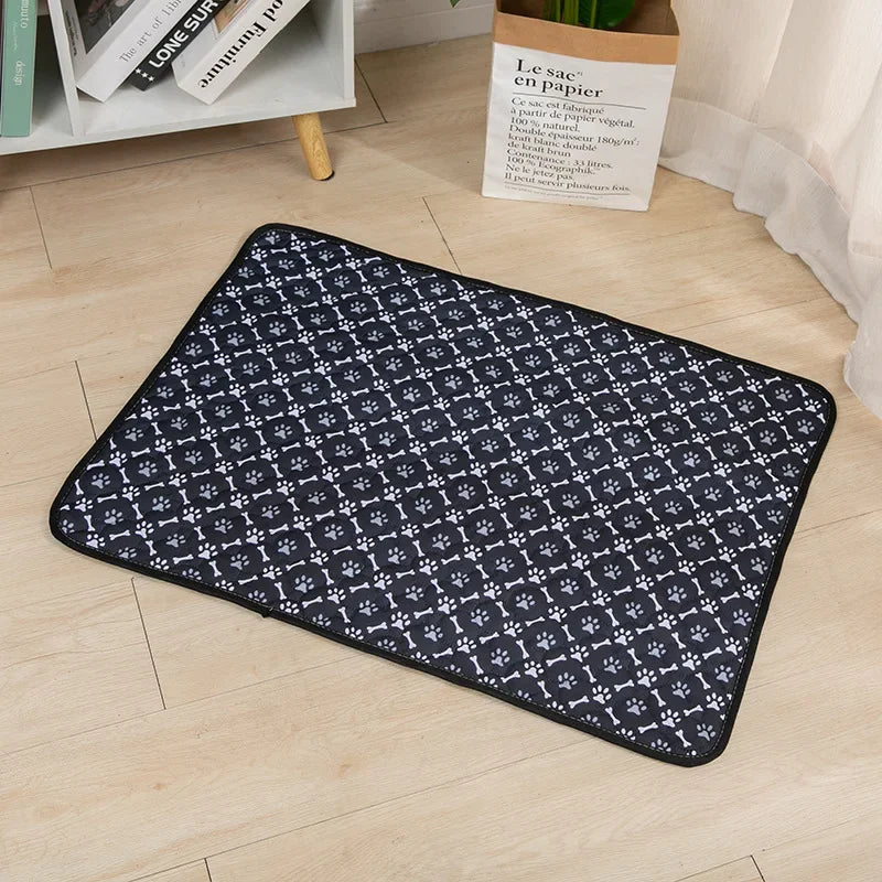 Dog Urine Pads Washable Reusable Anti Slip Pet Pee Pad Puppy Training Pad Pet Bed Urine Mat for Car Seat Cover Pet Supplies - AnimalEssentials