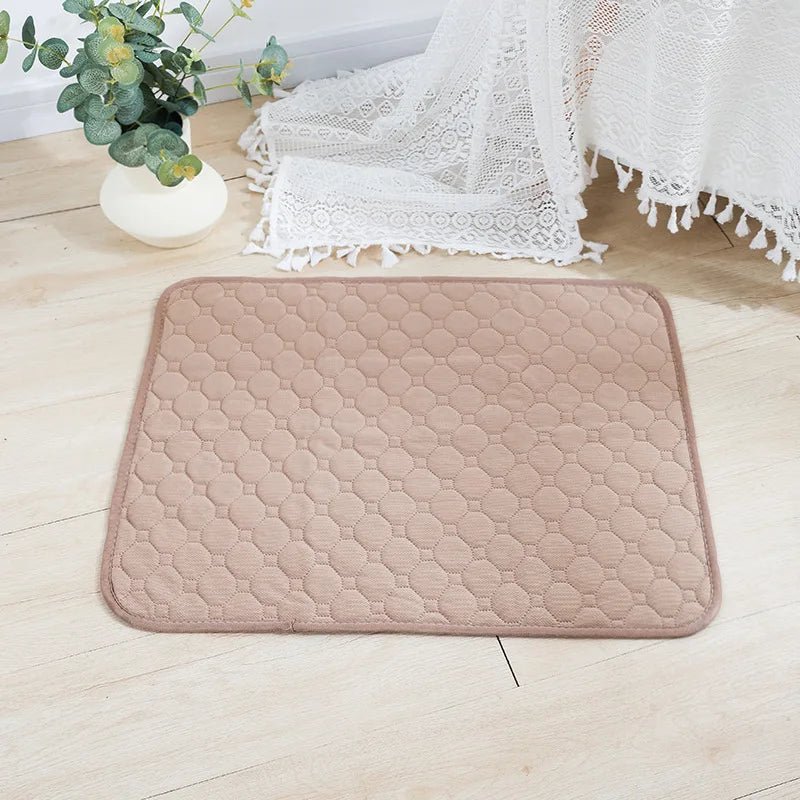 Dog Urine Pads Washable Reusable Anti Slip Pet Pee Pad Puppy Training Pad Pet Bed Urine Mat for Car Seat Cover Pet Supplies - AnimalEssentials