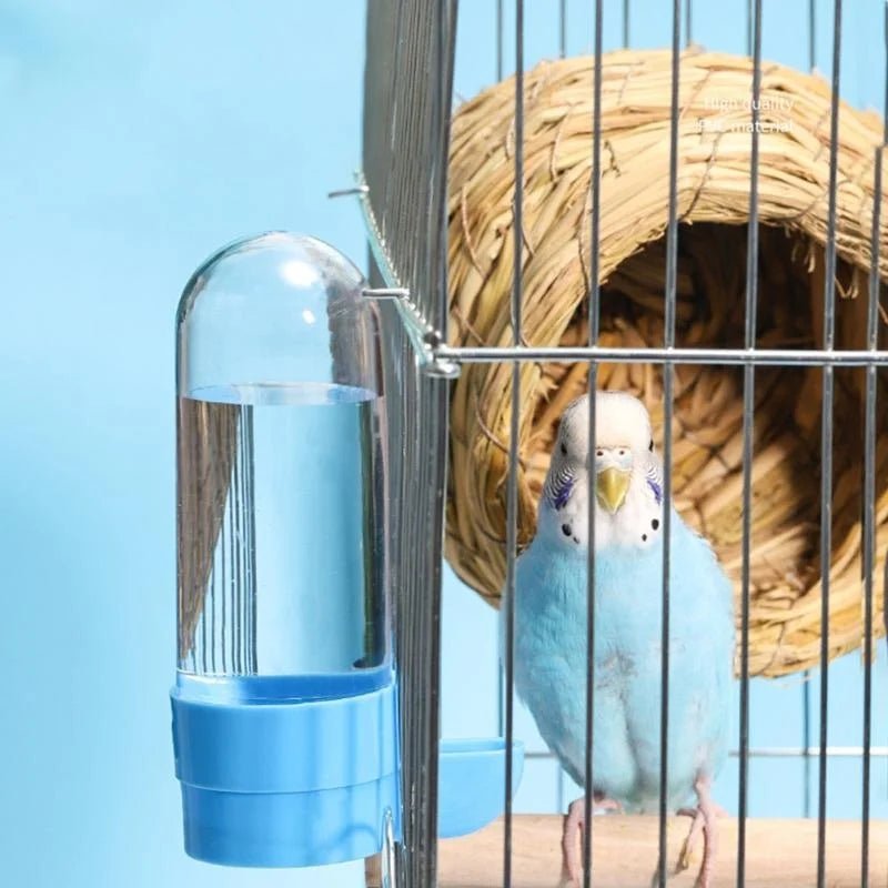 Hanging Pet Feeder Squirrel Parrot Water Dispenser Pet Bird Food Box Cage Accessories Birds Supplies - AnimalEssentials
