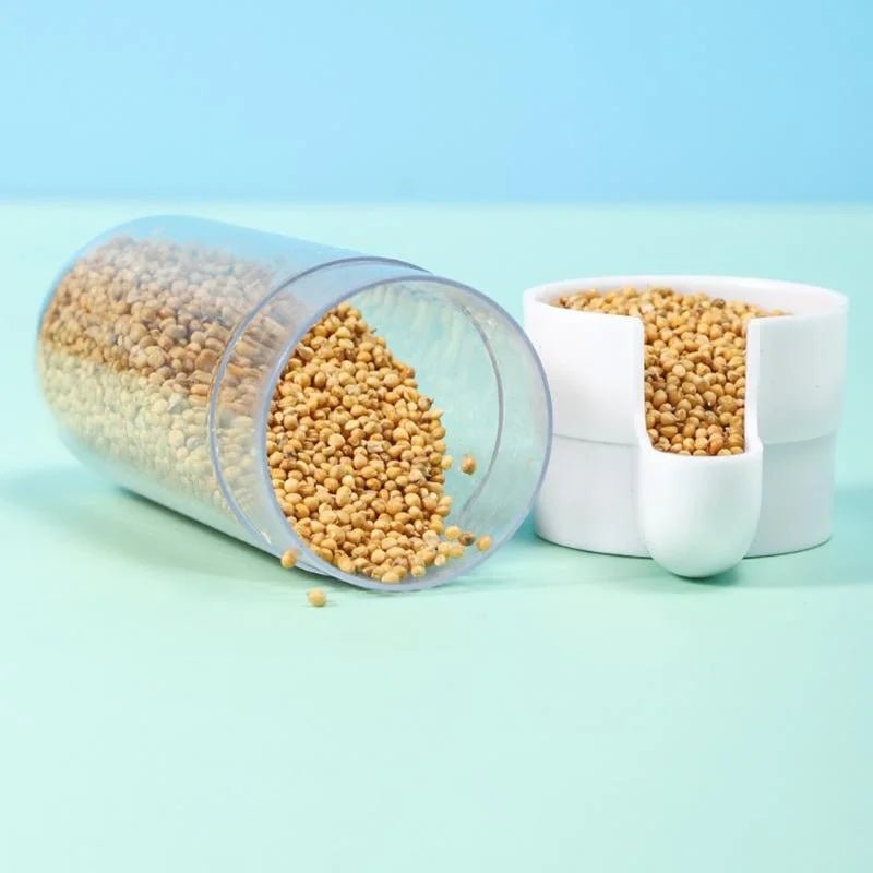 Hanging Pet Feeder Squirrel Parrot Water Dispenser Pet Bird Food Box Cage Accessories Birds Supplies - AnimalEssentials