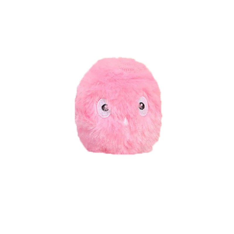 Interactive Ball Smart Cat Toys Plush Electric Catnip Training Toy Kitten Touch Sounding Pet Product Squeak Toy Ball - AnimalEssentials