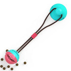 Interactive Suction Cup Dog Toy Large Dog Ball Toys Suction Cup Ropes Interactive Leaking Slow Feeder Chew Toy Toothing Clean - AnimalEssentials