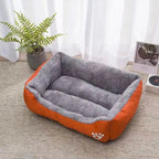 Large Pet Cat and Dog Bed Warm Comfortable Dog House Soft PP Cotton Nest Dog Basket Mat Universal Waterproof Cat Bed - AnimalEssentials