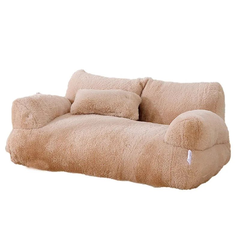 Luxury Cat Bed Sofa Winter Warm Cat Nest Pet Bed for Small Medium Dogs Cats Comfortable Plush Puppy Bed Pet Supplies - AnimalEssentials