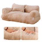 Luxury Cat Bed Sofa Winter Warm Cat Nest Pet Bed for Small Medium Dogs Cats Comfortable Plush Puppy Bed Pet Supplies - AnimalEssentials