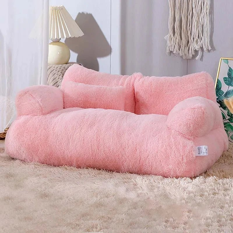 Luxury Cat Bed Sofa Winter Warm Cat Nest Pet Bed for Small Medium Dogs Cats Comfortable Plush Puppy Bed Pet Supplies - AnimalEssentials