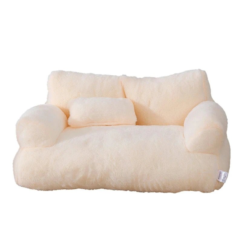 Luxury Cat Bed Sofa Winter Warm Cat Nest Pet Bed for Small Medium Dogs Cats Comfortable Plush Puppy Bed Pet Supplies - AnimalEssentials