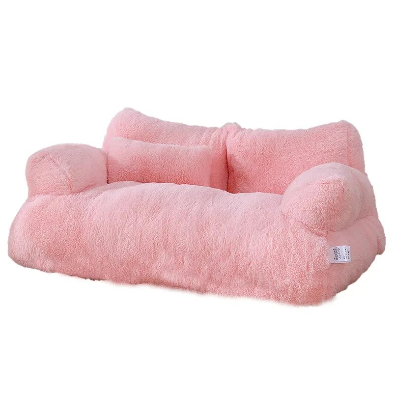 Luxury Cat Bed Sofa Winter Warm Cat Nest Pet Bed for Small Medium Dogs Cats Comfortable Plush Puppy Bed Pet Supplies - AnimalEssentials