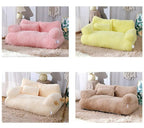 Luxury Cat Bed Sofa Winter Warm Cat Nest Pet Bed for Small Medium Dogs Cats Comfortable Plush Puppy Bed Pet Supplies - AnimalEssentials
