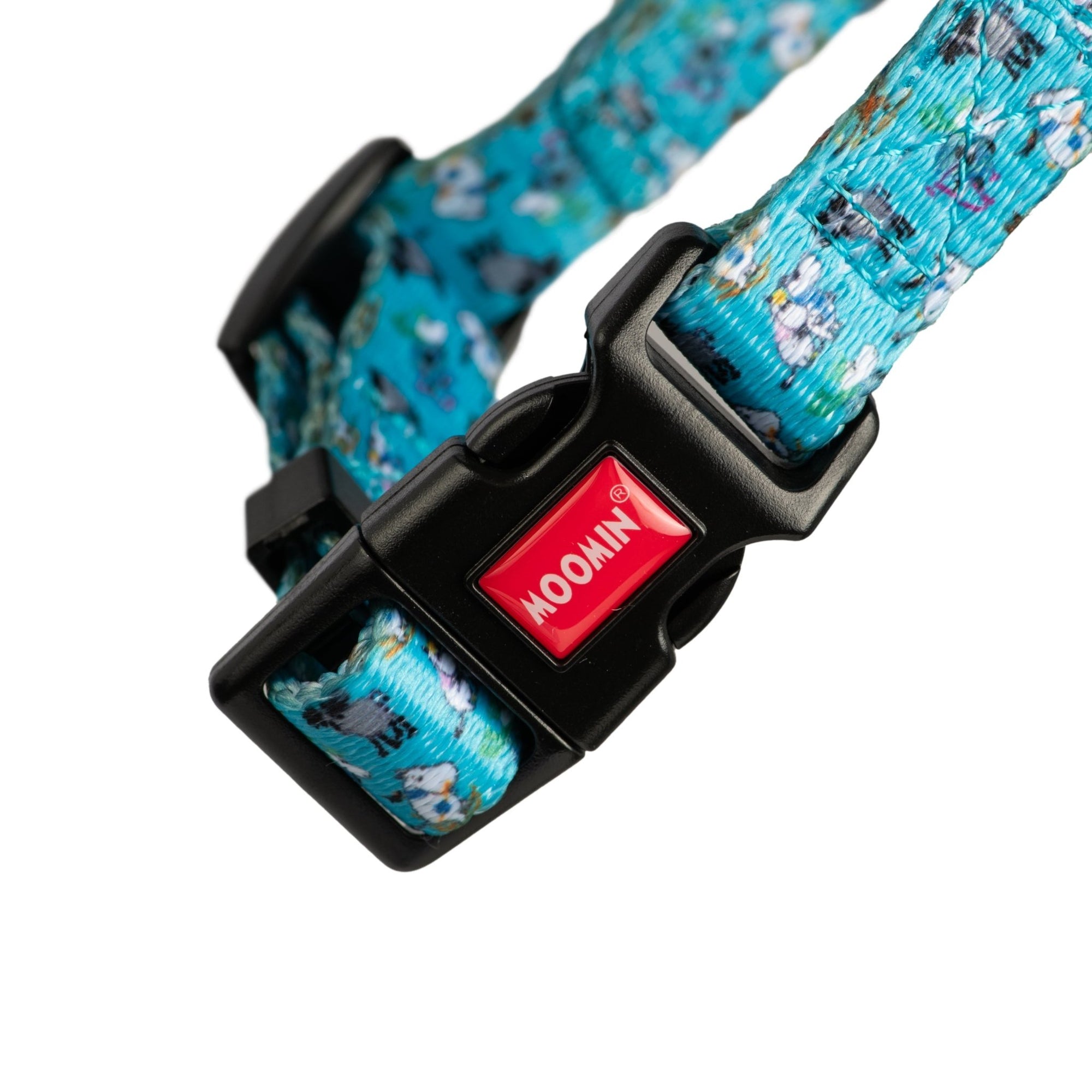 Moomins Blue Holiday Dogs Padded Collar by Soho Poms - AnimalEssentials