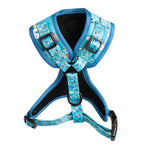 Moomins Blue Holiday Dogs Padded Harness by Soho Poms - AnimalEssentials