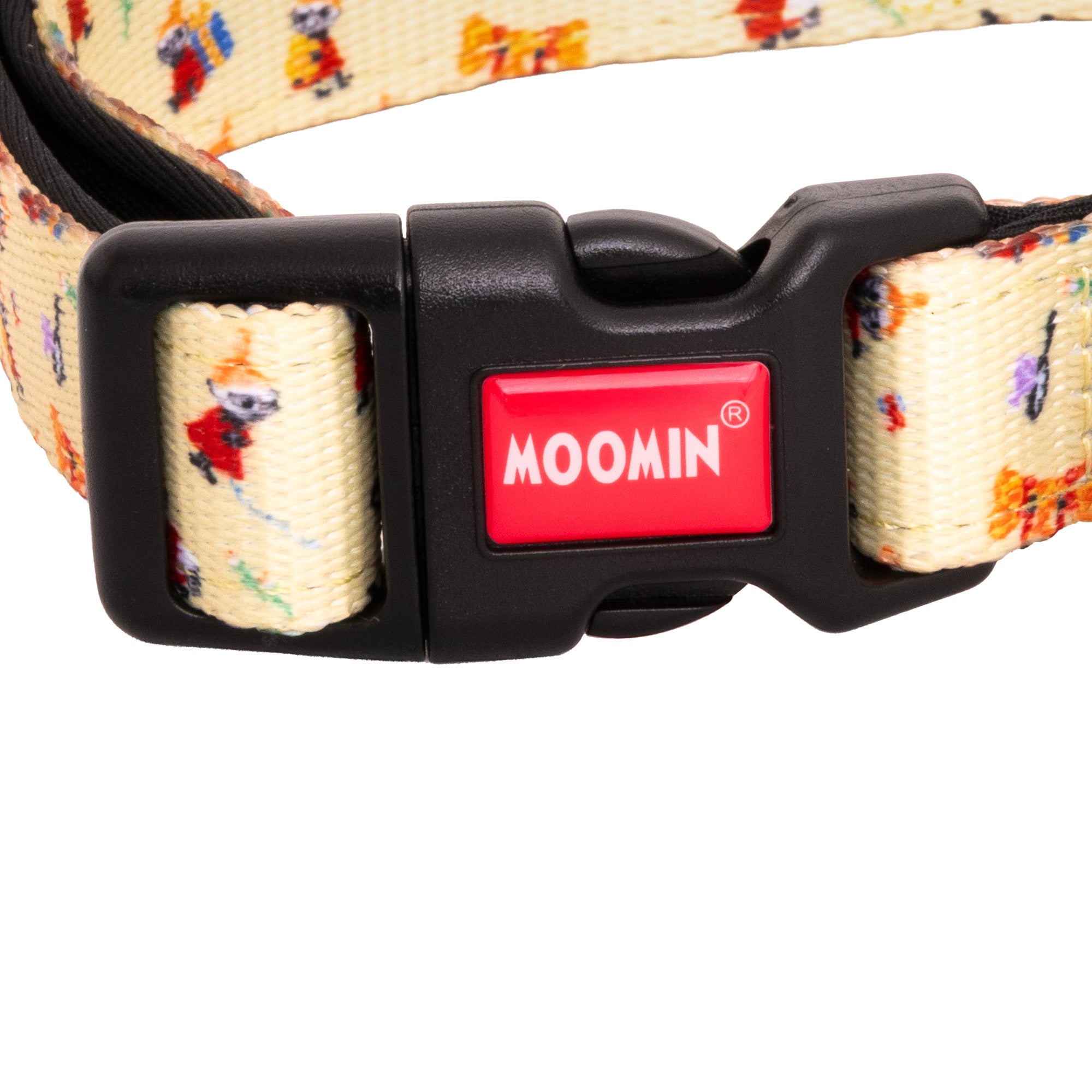 Moomins Yellow Sunrise Dogs Padded Collar by Soho Poms - AnimalEssentials