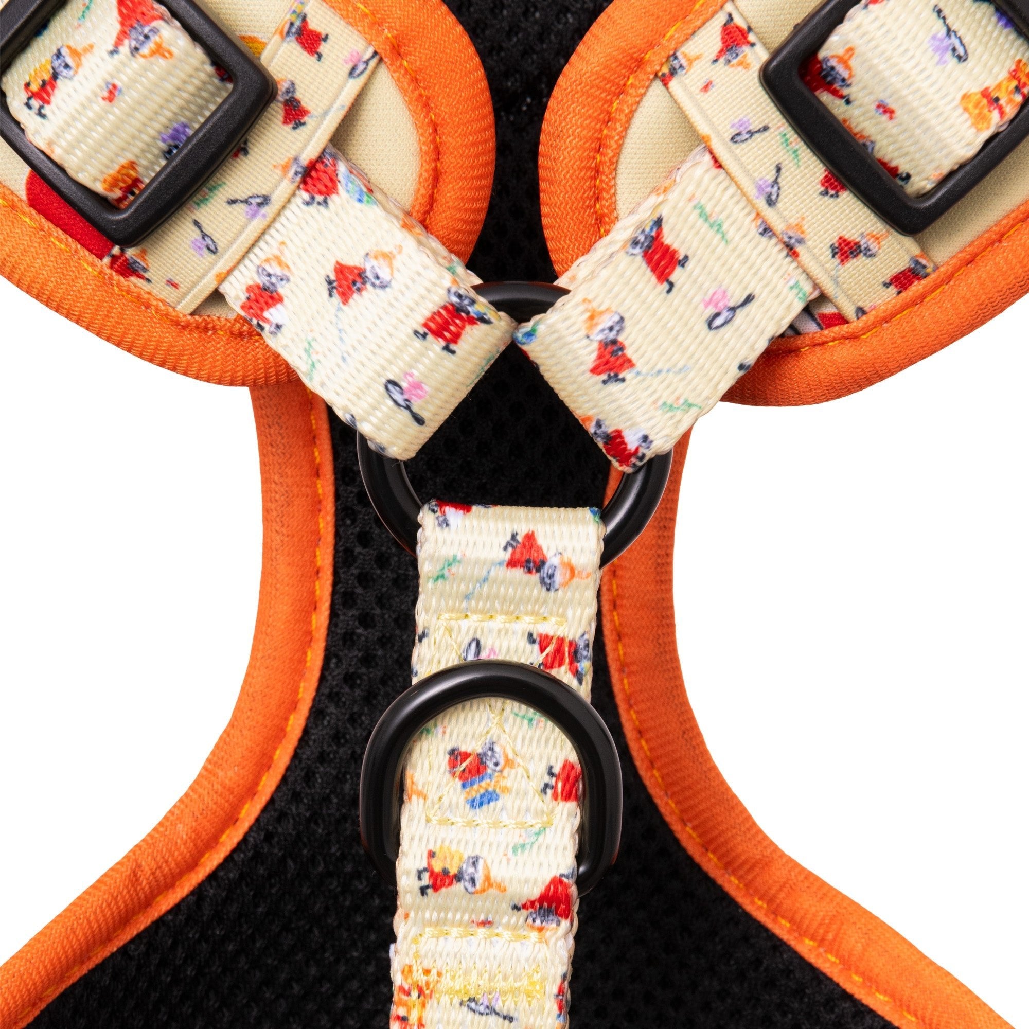 Moomins Yellow Sunrise Dogs Padded Harness by Soho Poms - AnimalEssentials