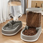 Pet Automatic Feeder Cat Food Bowl Things for Cats Puppy Bowl Feeding Watering Supplies Drinker Dog Food Storage Dispenser - AnimalEssentials