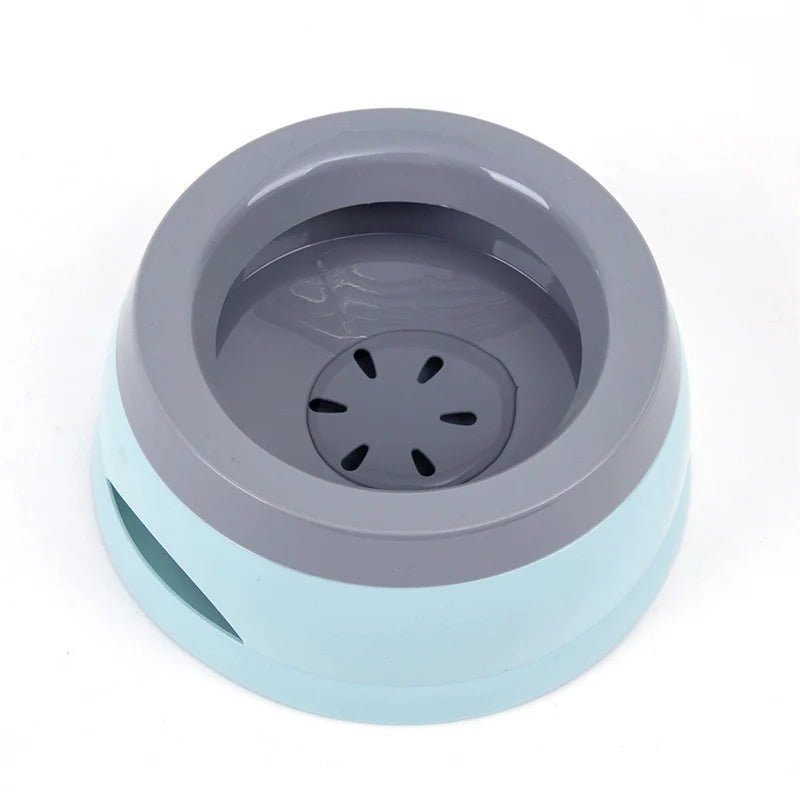 Pet Dog Bowls Floating Not Wetting Mouth Cat Bowl No Spill Drinking Water Feeder Plastic Portable Dog Bowl dog accessories - AnimalEssentials