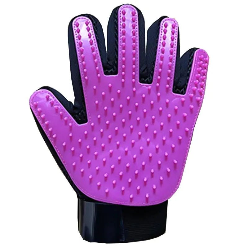 Popular hot selling pet dogs and cat hair combing gloves sturdy and durable effective hair combing pet supplies - AnimalEssentials
