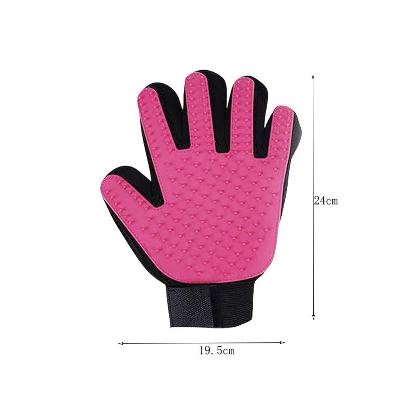 Popular hot selling pet dogs and cat hair combing gloves sturdy and durable effective hair combing pet supplies - AnimalEssentials