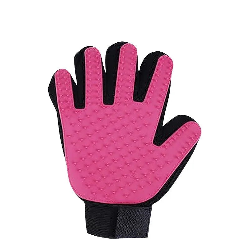 Popular hot selling pet dogs and cat hair combing gloves sturdy and durable effective hair combing pet supplies - AnimalEssentials