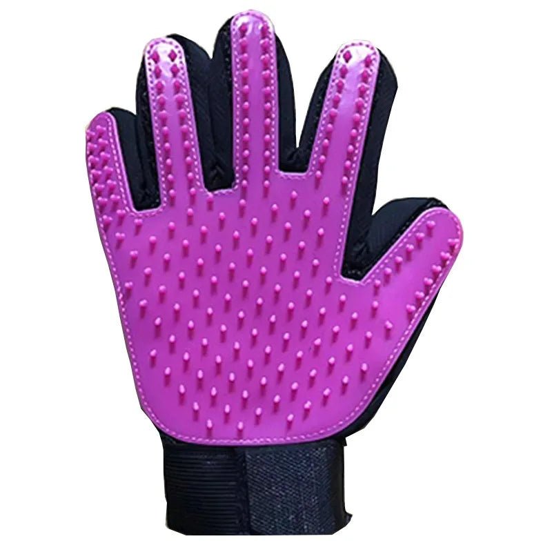 Popular hot selling pet dogs and cat hair combing gloves sturdy and durable effective hair combing pet supplies - AnimalEssentials