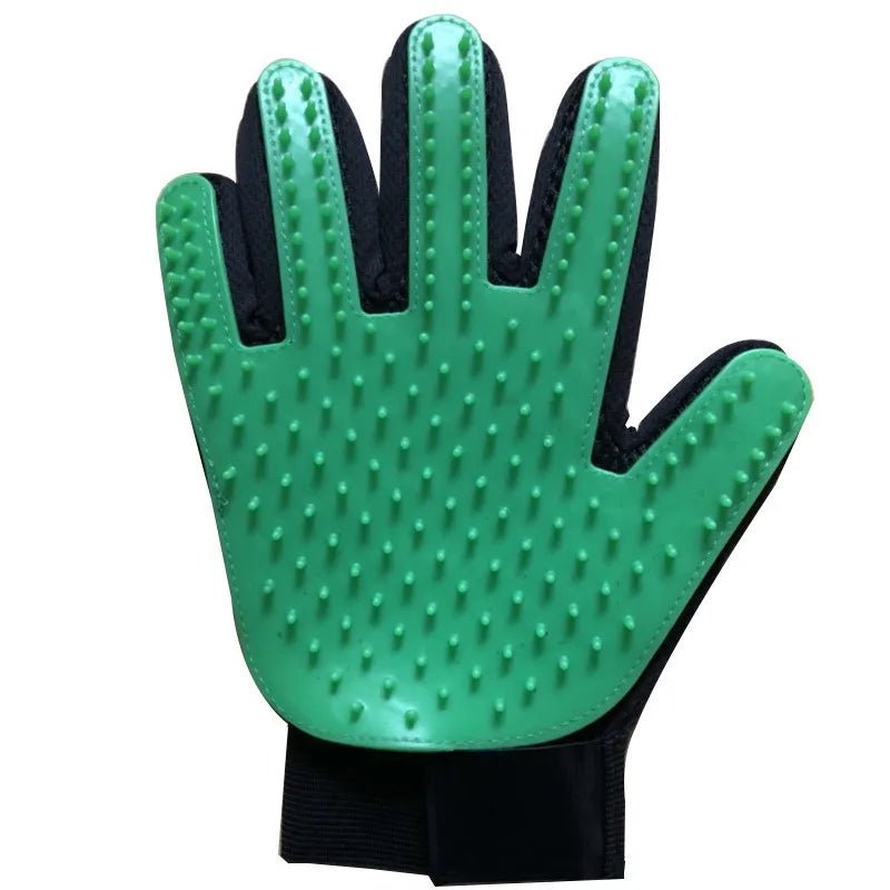 Popular hot selling pet dogs and cat hair combing gloves sturdy and durable effective hair combing pet supplies - AnimalEssentials