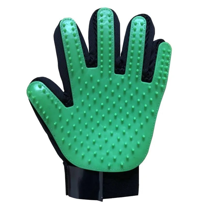 Popular hot selling pet dogs and cat hair combing gloves sturdy and durable effective hair combing pet supplies - AnimalEssentials
