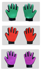 Popular hot selling pet dogs and cat hair combing gloves sturdy and durable effective hair combing pet supplies - AnimalEssentials