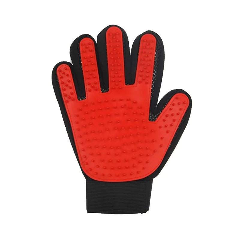 Popular hot selling pet dogs and cat hair combing gloves sturdy and durable effective hair combing pet supplies - AnimalEssentials