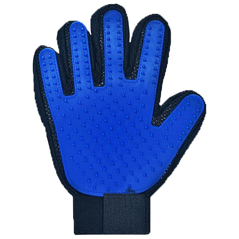 Popular hot selling pet dogs and cat hair combing gloves sturdy and durable effective hair combing pet supplies - AnimalEssentials