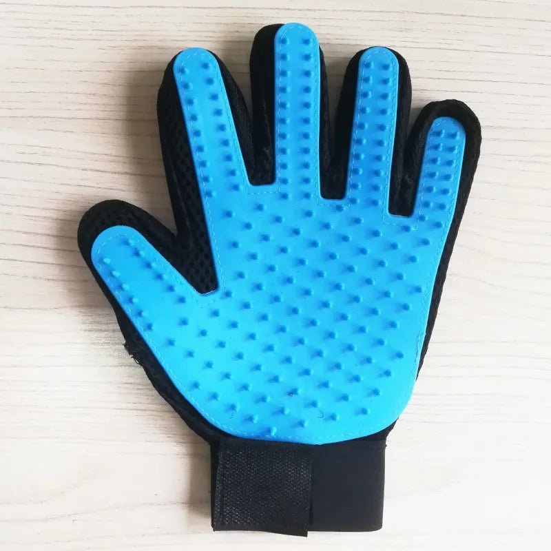 Popular hot selling pet dogs and cat hair combing gloves sturdy and durable effective hair combing pet supplies - AnimalEssentials