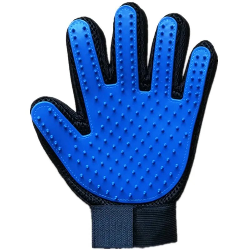 Popular hot selling pet dogs and cat hair combing gloves sturdy and durable effective hair combing pet supplies - AnimalEssentials