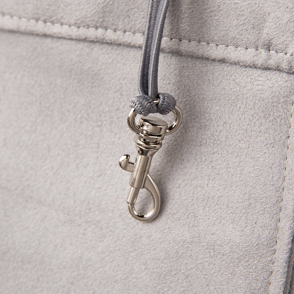 Soho Poms Grey Suede Camden Bear Dog Carrier - AnimalEssentials