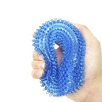 Squeaky Pet Dog Interactive Chew Toy Puppy Bite Resistant Thorn Barbed Tooth Cleaning Toy TPR Molar Chew Toys for Dogs - AnimalEssentials