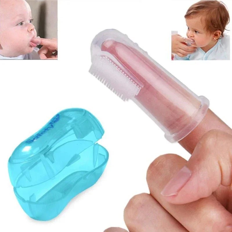 Super Soft Pet Finger Toothbrush Teddy Dog Brush Bad Breath Tartar Teeth Care Tool Dog Cat Cleaning Silicagel Pet Supplies - AnimalEssentials