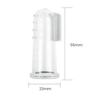 Super Soft Pet Finger Toothbrush Teddy Dog Brush Bad Breath Tartar Teeth Care Tool Dog Cat Cleaning Silicagel Pet Supplies - AnimalEssentials