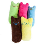 Teeth Grinding Catnip Toys Funny Interactive Plush Cat Toy Pet Kitten Chewing Vocal Toy Claws Thumb Bite Cat mint For Cats - AnimalEssentials