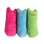 Teeth Grinding Catnip Toys Funny Interactive Plush Cat Toy Pet Kitten Chewing Vocal Toy Claws Thumb Bite Cat mint For Cats - AnimalEssentials